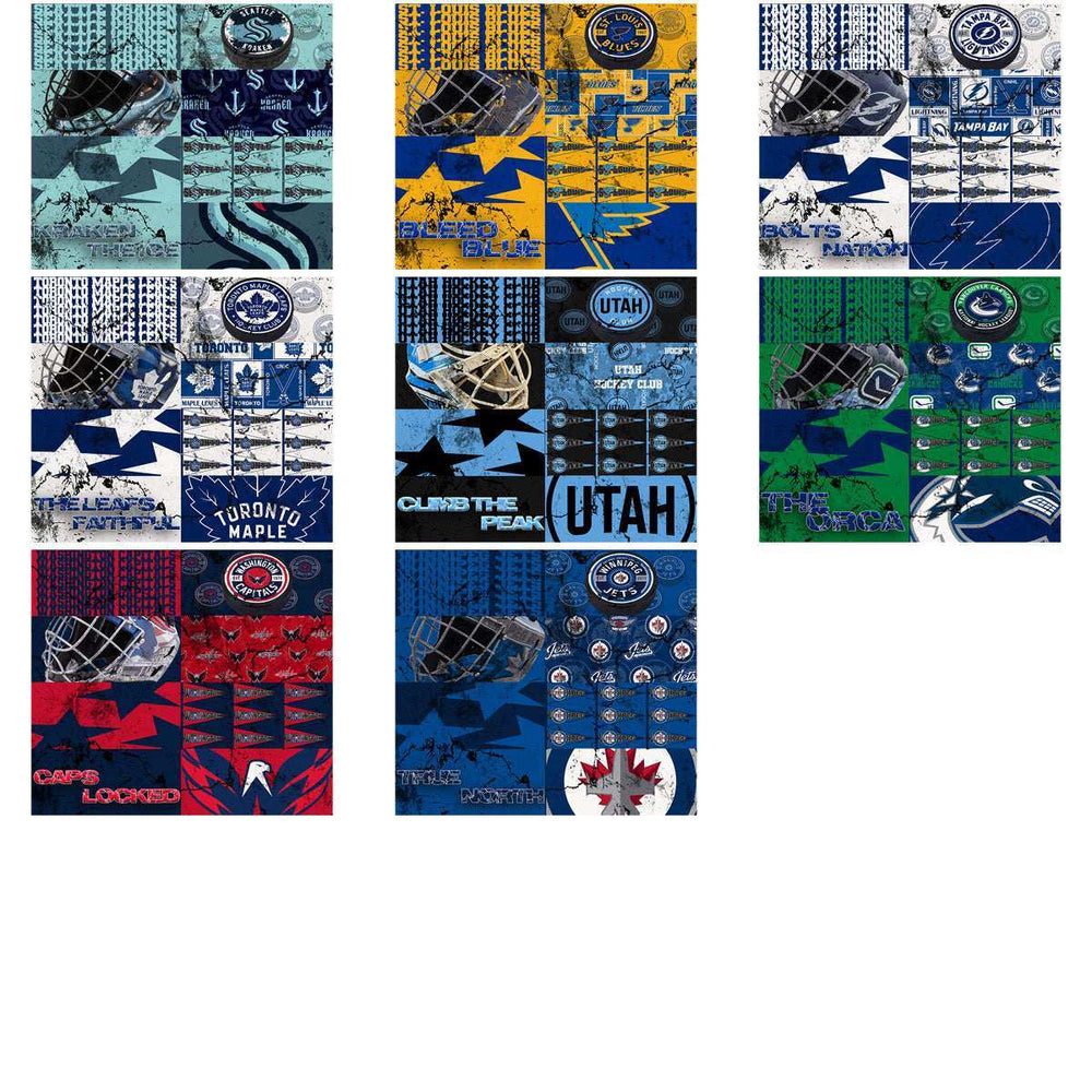 32 Ice Hockey Teams Distressed BG Tumbler Wrap Bundle JPG