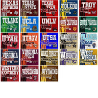 Load image into Gallery viewer, 142 NCAA College Sports Grunge Split Tumbler Wrap Bundle JPG
