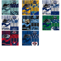 Load image into Gallery viewer, 32 Ice Hockey Teams Distressed BG Tumbler Wrap Bundle JPG
