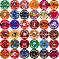 Load image into Gallery viewer, 110 College NCAA Circle Stripe Logos PNG Designs Bundle
