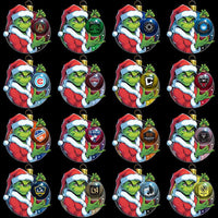 Load image into Gallery viewer, 30 Soccer Teams Grinch v3 Designs Bundle PNG
