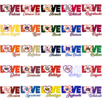 Load image into Gallery viewer, 62 College NCAA Teams Love My Team Baseball Designs Bundle PNG
