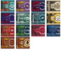 Load image into Gallery viewer, NFL team logos in vibrant designs for DTF/DTG printing, embroidery, and tumbler wraps, print-ready PNG SVG PES
