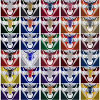 Load image into Gallery viewer, 121 NCAA College Sports Nike AF1 Wraps Lace + No Laces Tumbler Wrap Bundle JPG
