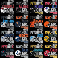 Load image into Gallery viewer, 32 Football Teams Psycho Girl Designs Bundle PNG
