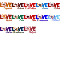 Load image into Gallery viewer, 62 College NCAA Teams Love My Team Baseball Designs Bundle PNG
