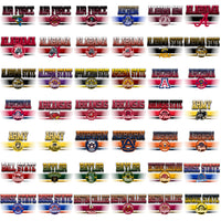 Load image into Gallery viewer, 180 College NCAA Team Stripe PNG Designs Bundle
