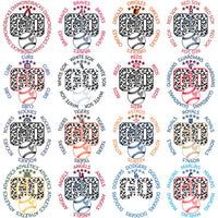 Load image into Gallery viewer, 30 Baseball Teams Go Team Circle Designs Bundle PNG
