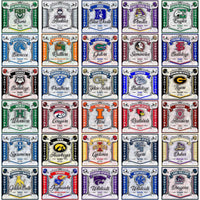 Load image into Gallery viewer, 130 NCAA College Sports Bud Wrap Helmet Tumbler Wrap Bundle JPG
