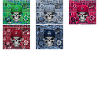 Load image into Gallery viewer, 29 Soccer USA Teams Skull Wrap Tumbler Wrap Bundle JPG
