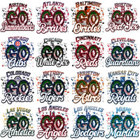 Load image into Gallery viewer, 30 Baseball Teams GO Team Name Designs Bundle PNG
