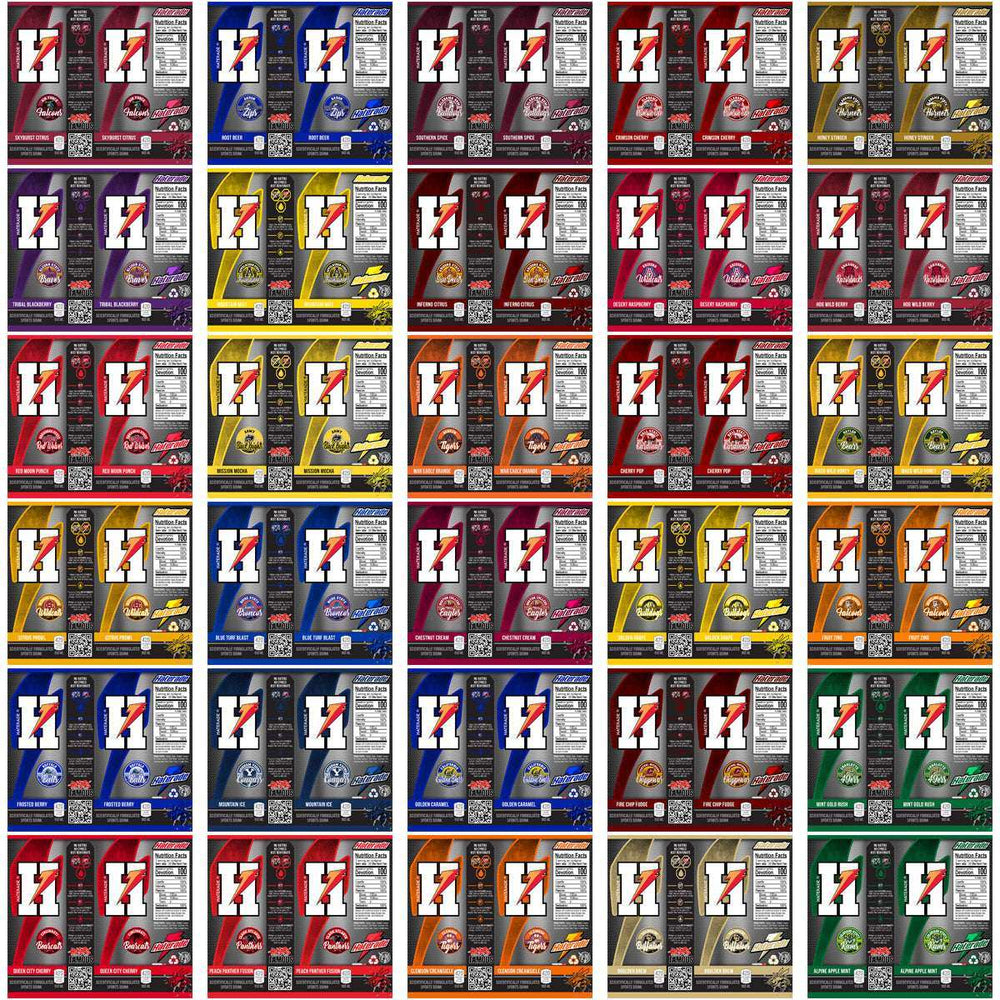 128 NCAA College Sports Haterade Tumbler Wrap Bundle JPG