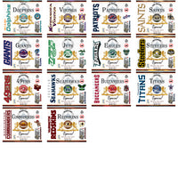 Load image into Gallery viewer, 32 Football Team Modelo Tumbler Wrap Bundle JPG

