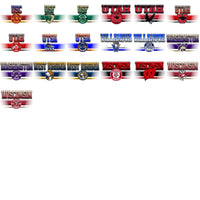 Load image into Gallery viewer, 180 College NCAA Team Stripe PNG Designs Bundle

