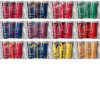 Load image into Gallery viewer, 32 Ice Hockey Teams Red Bull Tumbler Wrap Bundle JPG
