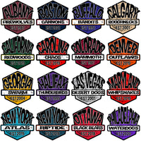 Load image into Gallery viewer, 23 Lacrosse League Shield v2 Designs Bundle PNG
