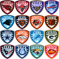 Load image into Gallery viewer, 32 Football Teams Shield Logo Designs Bundle PNG
