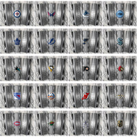 Load image into Gallery viewer, 32 Ice Hockey Teams Metallic Tumbler Wrap Bundle JPG

