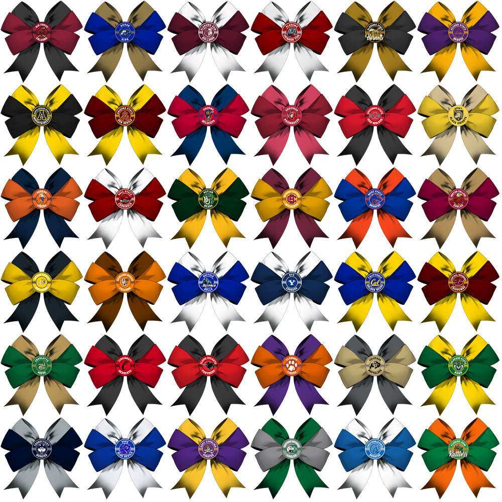 119 College NCAA Team Bow PNG Designs Bundle