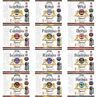Load image into Gallery viewer, 32 Ice Hockey Teams Modelo Tumbler Wrap Bundle JPG
