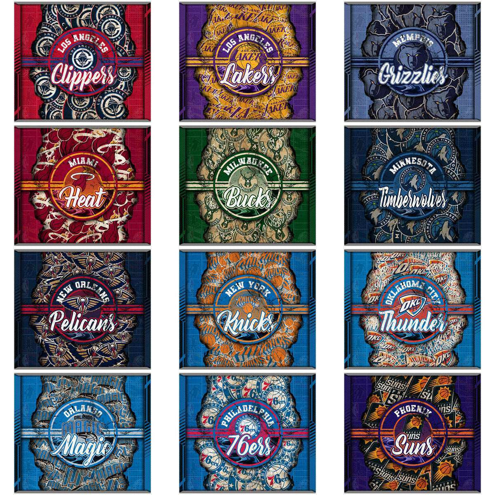 30 Basketball Teams Ripped Tumbler Wrap Bundle JPG