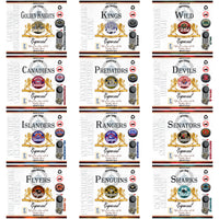 Load image into Gallery viewer, 32 Ice Hockey Teams Modelo Tumbler Wrap Bundle JPG
