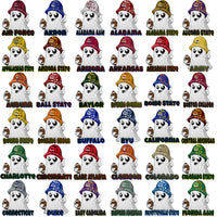 Load image into Gallery viewer, 120 College NCAA Ghost Town PNG Designs Bundle
