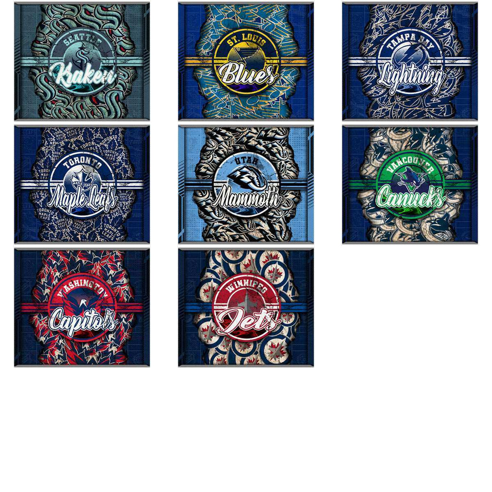 32 Ice Hockey Teams Ripped Tumbler Wrap Bundle JPG
