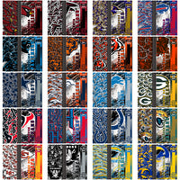 Load image into Gallery viewer, 32 Football Team Sports Wraps v5 Tumbler Wrap Bundle JPG
