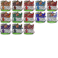 Load image into Gallery viewer, 62 College NCAA Teams Retro Football Designs Bundle PNG
