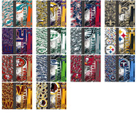 Load image into Gallery viewer, NFL team designs for DTF/DTG, embroidery, and tumbler wraps, featuring vibrant logos and patterns.
