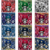 Load image into Gallery viewer, 30 Basketball Teams Skull Wrap Tumbler Wrap Bundle JPG
