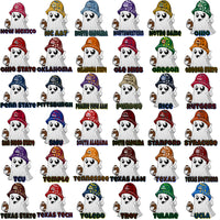 Load image into Gallery viewer, 120 College NCAA Ghost Town PNG Designs Bundle
