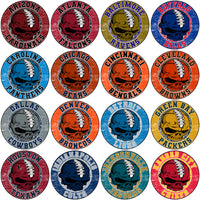 Load image into Gallery viewer, 32 Football Teams Skull Logo Designs Bundle PNG

