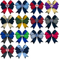 Load image into Gallery viewer, 30 Soccer Teams Team Bow Designs Bundle PNG
