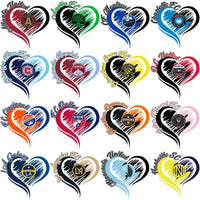 Load image into Gallery viewer, 30 Soccer Teams Team Heart Designs Bundle PNG
