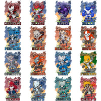 Load image into Gallery viewer, 32 Football Teams Game Day PNGs Designs Bundle PNG
