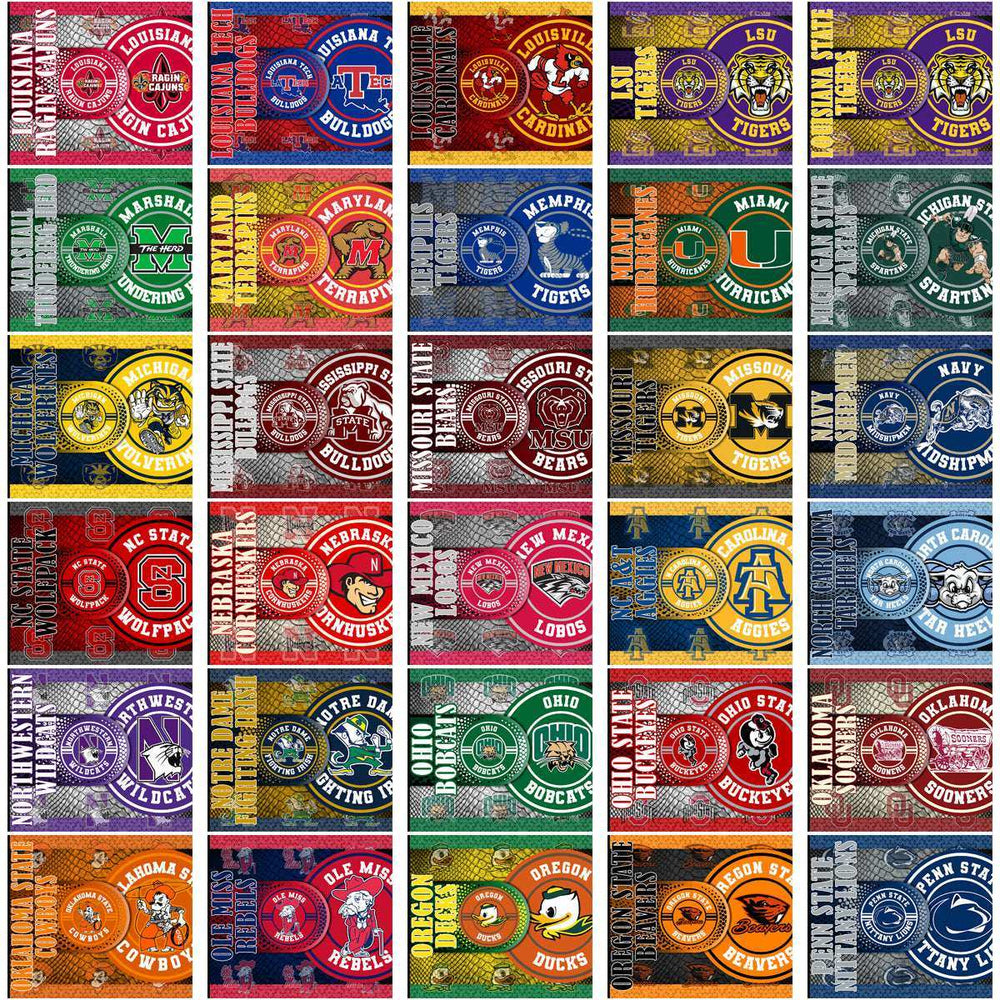 130 NCAA College Sports Hyper Wrap Tumbler Wrap Bundle JPG