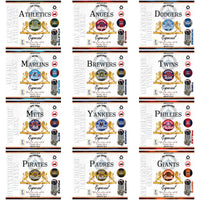 Load image into Gallery viewer, 30 Baseball Teams Modelo Tumbler Wrap Bundle JPG
