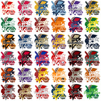 Load image into Gallery viewer, 121 College NCAA Go Team Bolt CFB PNG Designs Bundle
