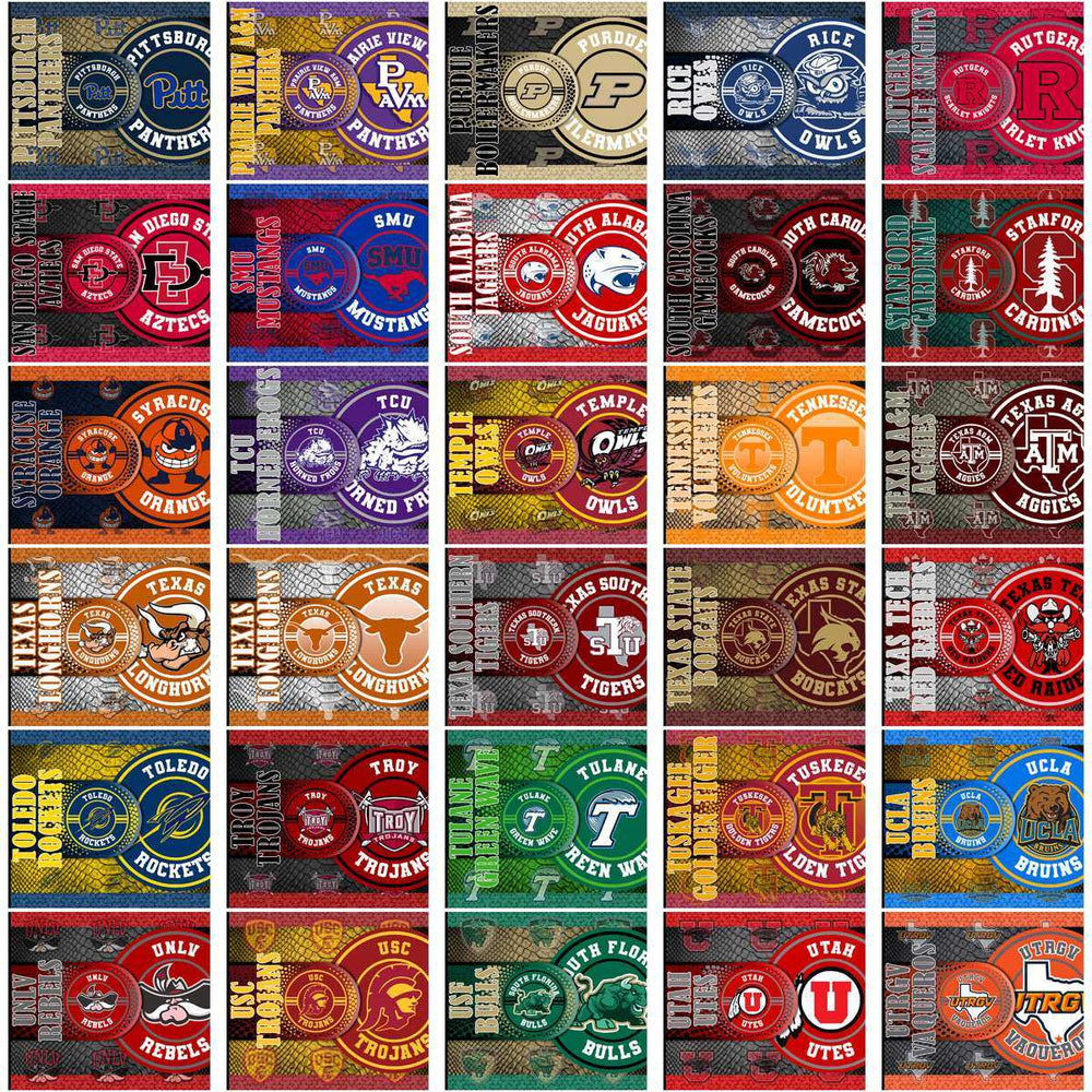 130 NCAA College Sports Hyper Wrap Tumbler Wrap Bundle JPG