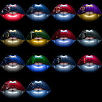Load image into Gallery viewer, 30 Soccer Teams Team Lips Designs Bundle PNG
