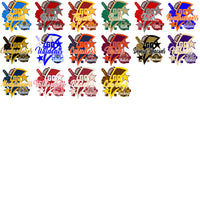 Load image into Gallery viewer, 121 College NCAA Go Team Bolt CFB PNG Designs Bundle

