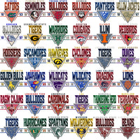 Load image into Gallery viewer, 127 College NCAA Triangle PNG Designs Bundle
