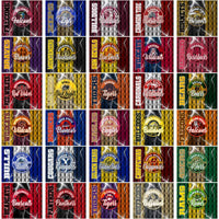 Load image into Gallery viewer, 125 NCAA College Sports Diamond Thunder Tumbler Wrap Bundle JPG
