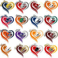 Load image into Gallery viewer, 55 College NCAA Team Heart Designs Bundle PNG
