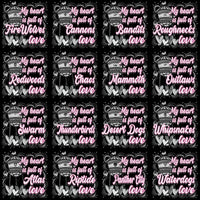 Load image into Gallery viewer, 23 Lacrosse League Team Tower Designs Bundle PNG
