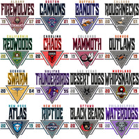 Load image into Gallery viewer, 23 Lacrosse League Triangle Designs Bundle PNG
