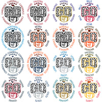 Load image into Gallery viewer, 32 Football Teams Go Team Circle Designs Bundle PNG
