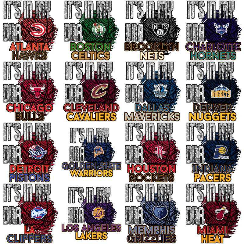 30 Basketball Teams In My DNA Designs Bundle PNG